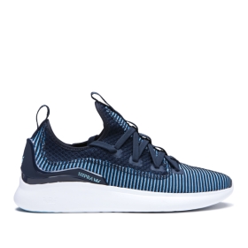 Mens Supra Low Top Shoes FACTOR Navy/Topaz/white | AU-26388